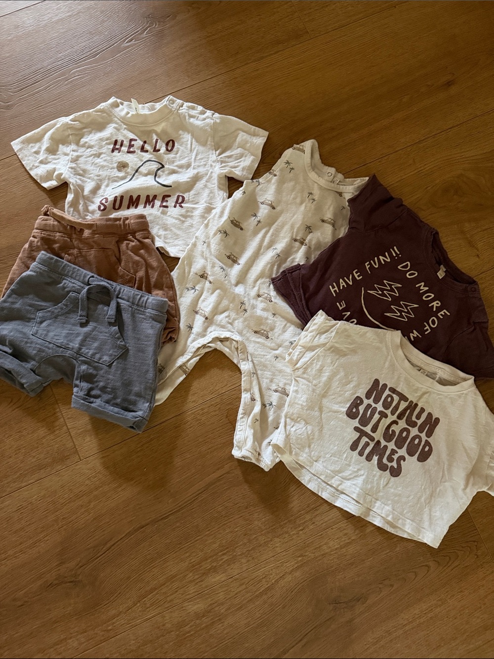 Rylee + Cru Neutral & Rust Boys Bundle 3/6 month